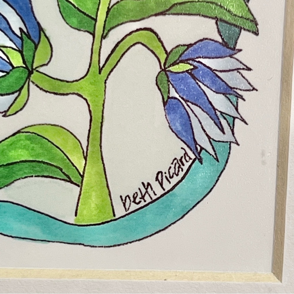 NWOT Whimsical Creative Wall Art Print - Picture 5 of 5